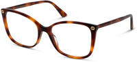 Gucci GG0026O Unisex-Brille inkl. Gl&auml;ser Vollrand Cat Eye Acetat-Gestell 53/17/140,
