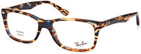 Ray-Ban RX5228 5711 (spotted blue/brown/yellow)