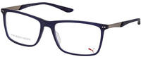 Puma PU 0096O Unisex-Brille inkl. Gl&auml;ser Vollrand Quadratisch Acetat-Gestell
