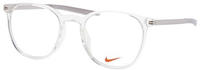 Nike 7280 Unisex-Brille inkl. Gl&auml;ser Vollrand Panto Kunststoff-Gestell...