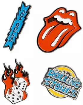 Erik The Rolling Stones Anstecker-Pin (SET4P007)