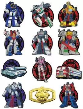Rarewaves Transformers Mystery Ansteck-Pins, 12er-Pack (CDU)