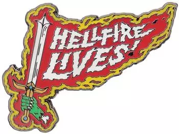 Fanattik Stranger Things Hellfire Lives Pin-Abzeichen, limitierte Edition