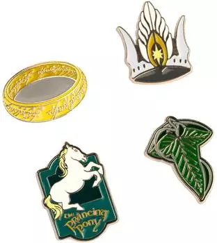 Erik The Lord of the Rings Abzeichen-Set, 4-teilig (SET4P001)