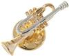 ART OF MUSIC Anstecker Trompete Gold