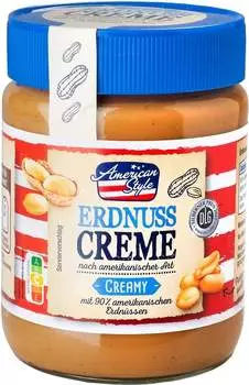 Netto Marken-Discount American Style Erdnusscreme Creamy nach amerikanischer Art 350 g