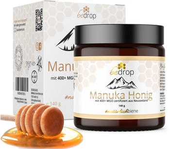 bedrop Manuka Honig mit MGO 400+ (140 g) bedrop Manuka Honig mit MGO 400+ (140 g)