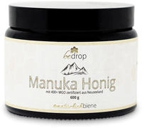 bedrop XXL Manuka Honig mit MGO 500+ (zertifiziert) Glas 600 g