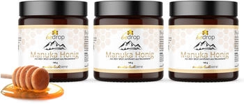 bedrop Manuka Honig mit MGO 400+ (3x140 g) bedrop Manuka Honig mit MGO 400+ (3x140 g)