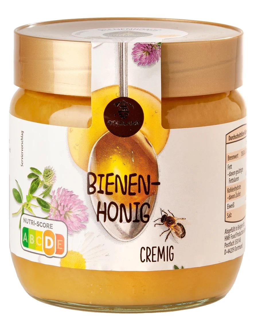 Aldi Nord Goldland Bienenhonig cremig Aldi Nord Goldland Bienenhonig cremig