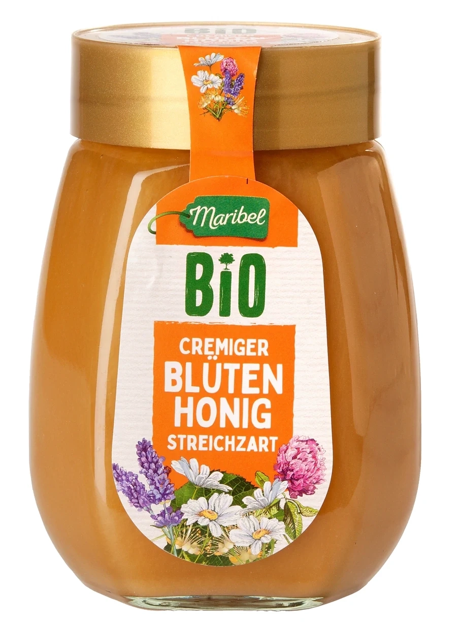 Lidl Maribel Bio Cremiger Blütenhonig streichzart, Bio Lidl Maribel Bio Cremiger Blütenhonig streichzart, Bio