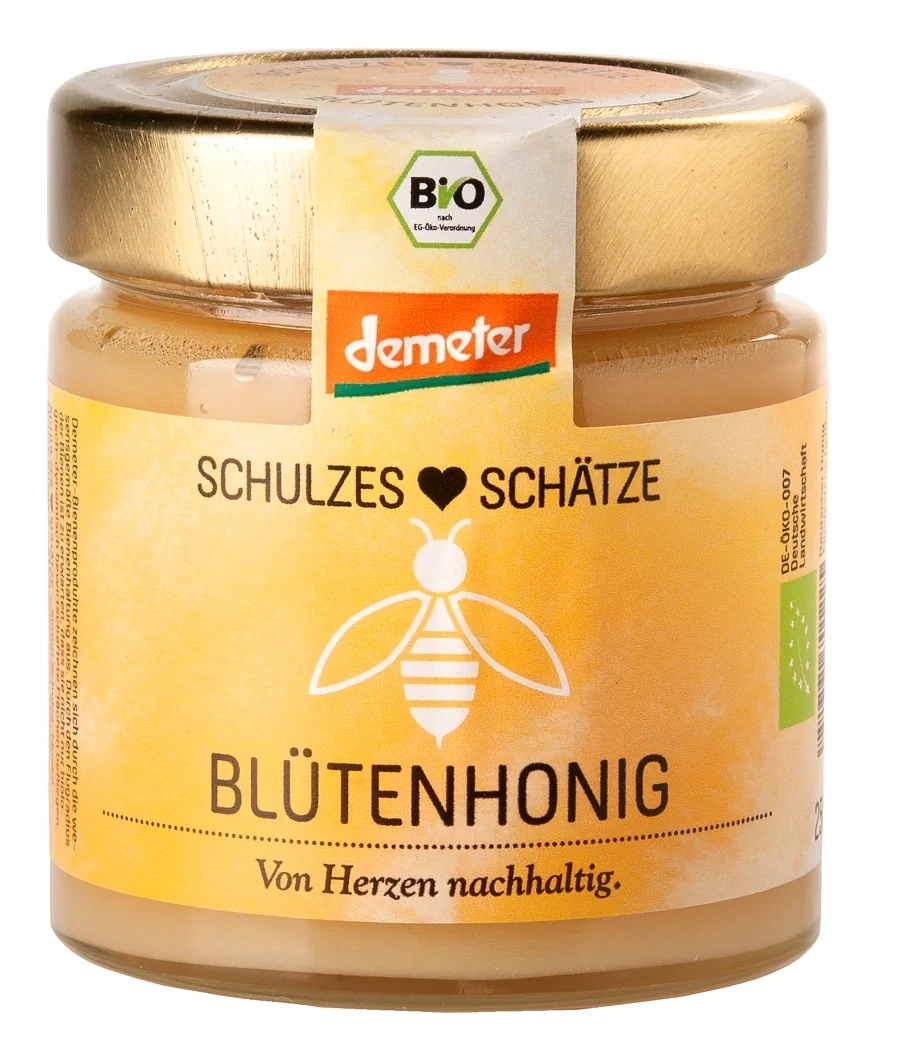 Schulzes Schätze Demeter Blütenhonig, Bio Schulzes Schätze Demeter Blütenhonig, Bio