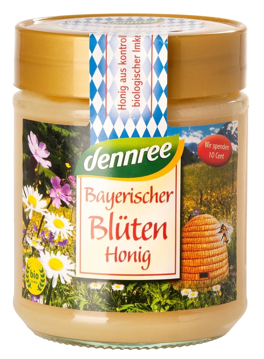 Dennree Bayerischer Blüten Honig, Bio Dennree Bayerischer Blüten Honig, Bio