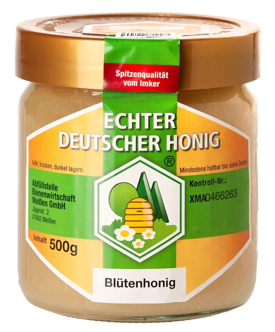 Bienenwirtschaft Meißen Echter Deutscher Honig Blütenhonig Bienenwirtschaft Meißen Echter Deutscher Honig Blütenhonig