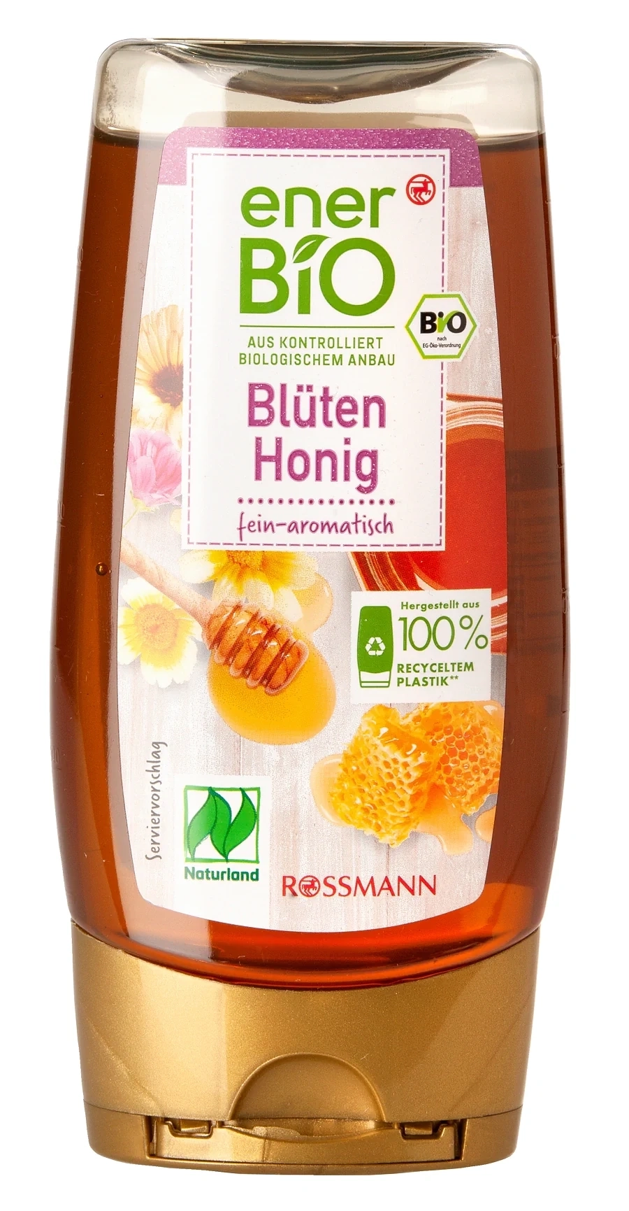 Rossmann Enerbio Blüten Honig fein-aromatisch, Bio Rossmann Enerbio Blüten Honig fein-aromatisch, Bio