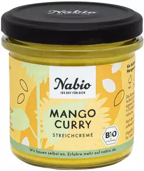 Nabio Mango Curry Streichcreme