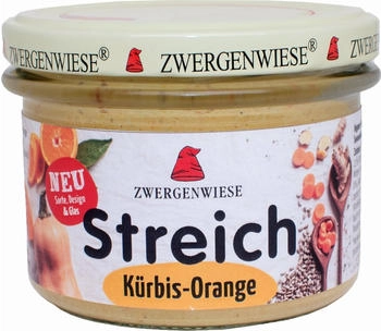 Zwergenwiese Bio Kürbis Orange Streich 180g