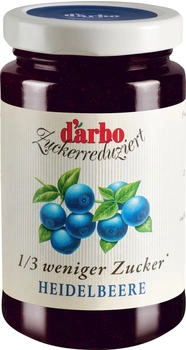 Darbo Fruchtaufstrich Heidelbeere zuckerreduziert 250g
