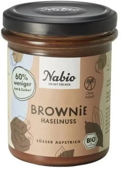 Nabio Brownie Haselnuss Aufstrich Bio (208870000)