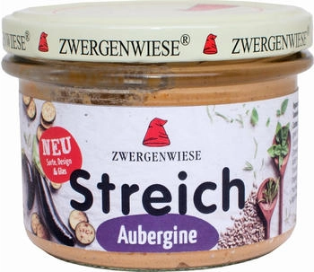 Zwergenwiese Aubergine Streich Bio Vegan 180g (319350)