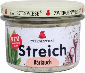 Zwergenwiese Bärlauch Streich Bio Vegan 180g (320459)