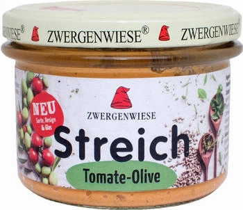 Zwergenwiese Bio Tomate-Olive Streich (319364)