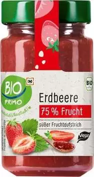 Bio Primo Erdbeere, 75 % Frucht