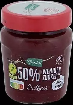 Maribel 50 % weniger Zucker Erdbeer
