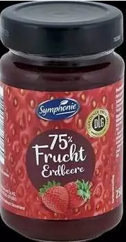 Symphonie 75 % Frucht Erdbeere