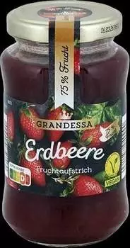 Grandessa Erdbeere Fruchtaufstrich, 75 % Frucht