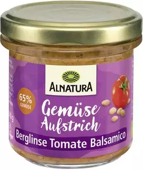Alnatura Bio Berglinse Tomate Balsamico Aufstrich 140 g