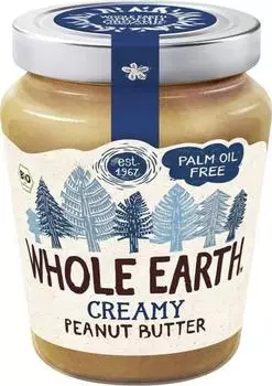 Whole Earth Bio Creamy Peanut Butter 340 g
