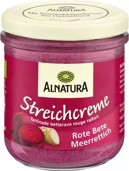 Alnatura Bio Streichcreme Rote Bete Meerrettich 180 g