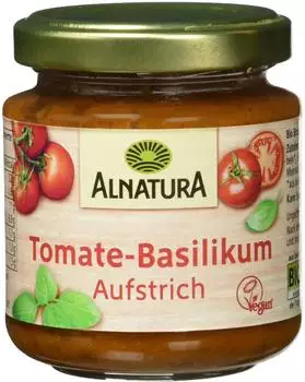 Alnatura Bio Tomate-Basilikum Aufstrich 110 g