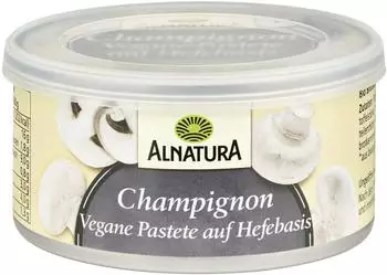 Alnatura Bio Champignon Vegane Pastete auf Hefebasis 125 g