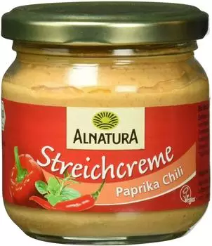 Alnatura Bio Streichcreme Paprika-Chili 180 g
