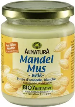 Alnatura Bio Mandelmus wei&szlig; 250g