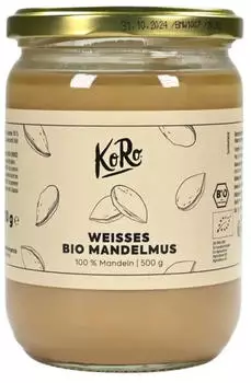 KoRo Mandelmus weiß Bio 500g
