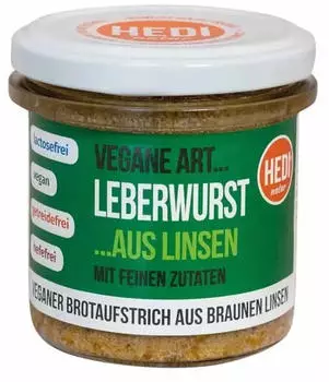 HEDI Vegane Art Leberwurst Brotaufstrich Bio 140g