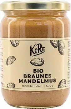 KoRo Mandelmus braun Bio 500g