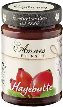 Annes Feinste Hagebutten Konfit&uuml;re extra Bio 225g
