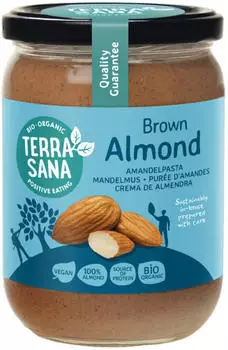 TerraSana Mandelmus braun bio 500g
