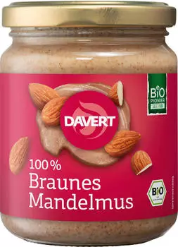 Davert Braunes Mandelmus Bio 250g