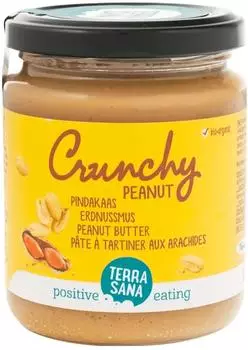TerraSana Erdnussmus crunchy Bio 250g