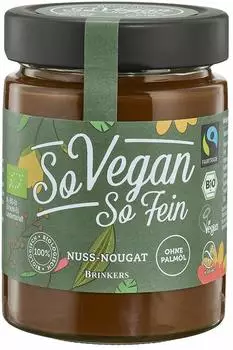 So vegan So fein Nuss Nougat bio 600g
