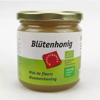 greenorganics Bl&uuml;tenhonig cremig Bio 500g