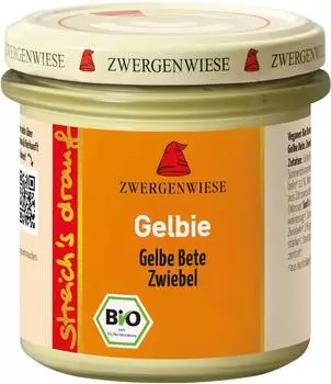 Zwergenwiese Bio streich&rsquo;s drauf gelbie 135g