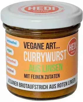 HEDI Vegane Art Currywurst Bio 140g