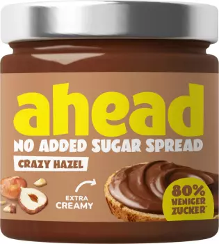 ahead No Added Sugar Spread Crazy Hazel 200 g
