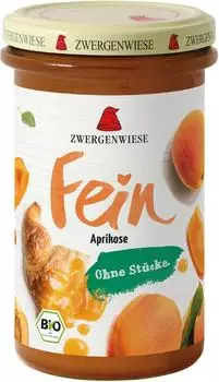 Zwergenwiese Fein Aprikose Bio 280g